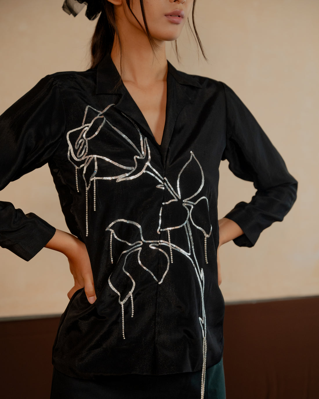 Abstract Rose Jacket