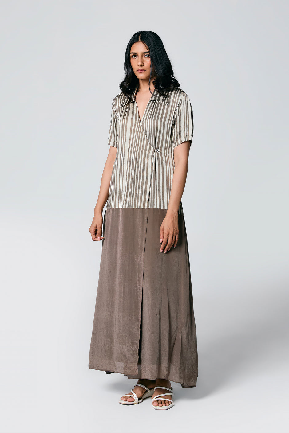 Sancia Dorit Dress - Jean Stripe main image 1